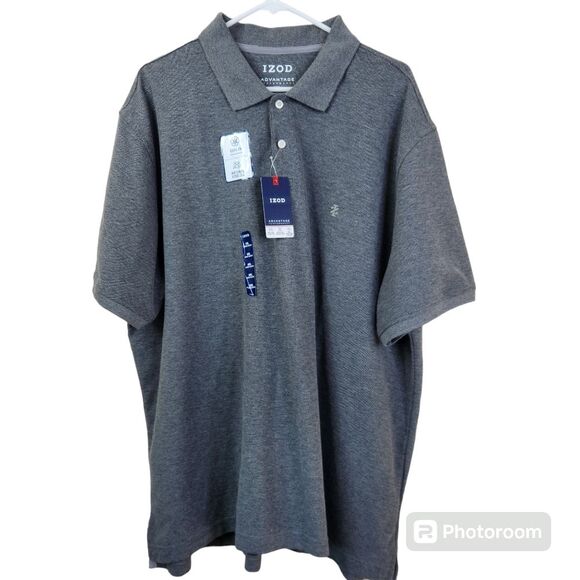 NEW Izod Cool FX Natural Stretch Advantage Performance Short Sleeve Polo XXL - Picture 1 of 5